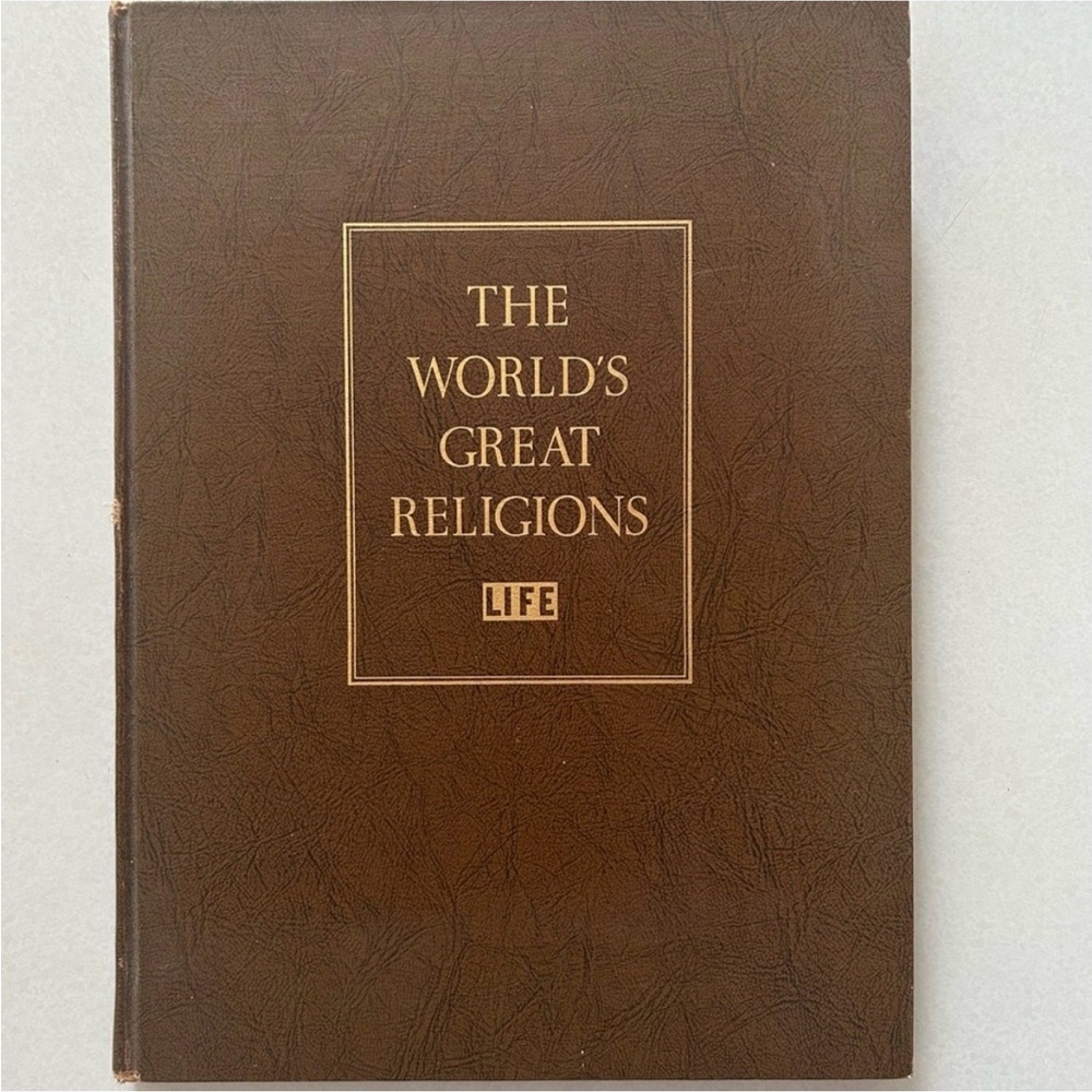 LIFE The World’s Great Religions Vintage HC  Illustrated History Reference Good